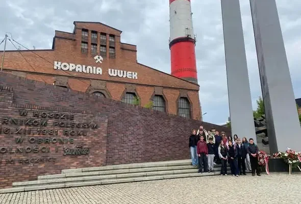 Uczniowie z Zabrza odwiedzili Śląskie Centrum Wolności i Solidarności