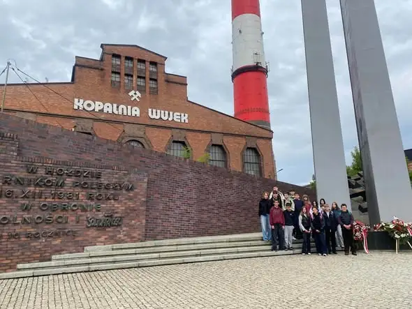 Uczniowie z Zabrza odwiedzili Śląskie Centrum Wolności i Solidarności
