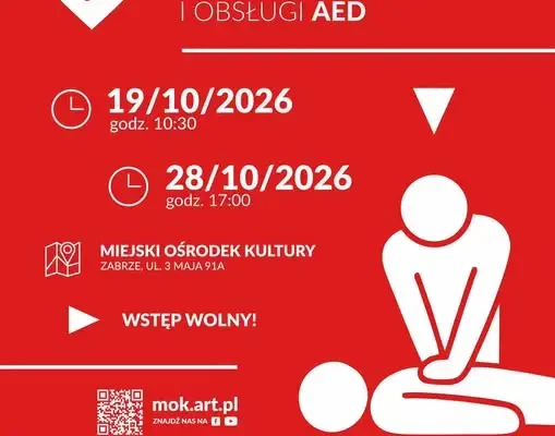 Bezpłatne szkolenie z pierwszej pomocy i AED w Zabrzu – dwa terminy