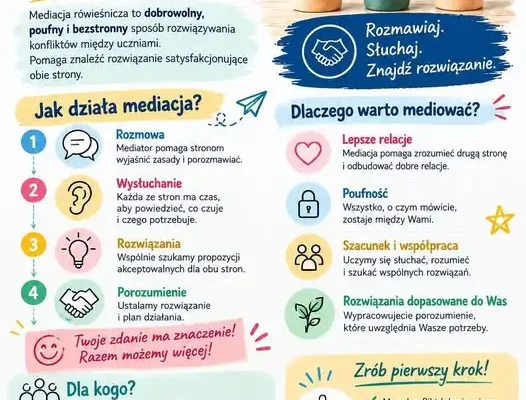 Uczniowie SP 21 w Zabrzu poznają mediacje rówieśnicze