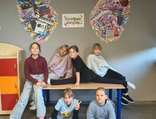 Klasa 3b z Zabrza poznała tajniki druku ściennego