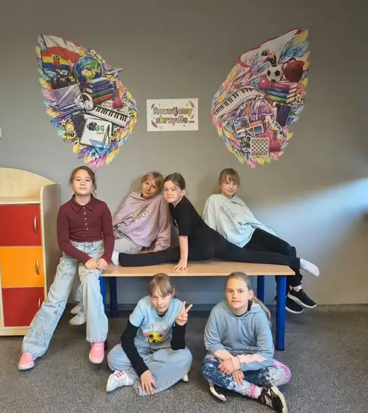 Klasa 3b z Zabrza poznała tajniki druku ściennego