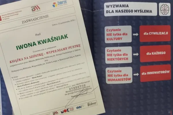 Seminarium „Książka na szóstkę” w Zabrzu – bibliotekarze o roli czytelnictwa