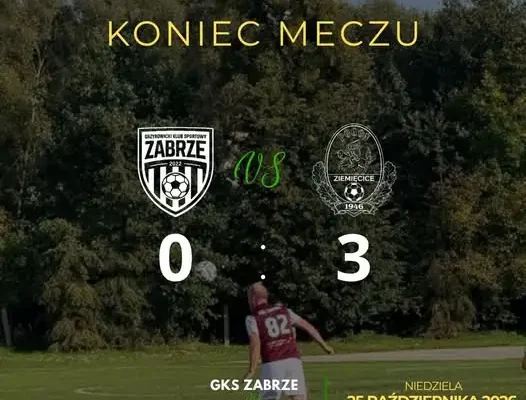 Kontrowersje sędziowskie po meczu LKS Pogoń Ziemięcice – GKS Zabrze